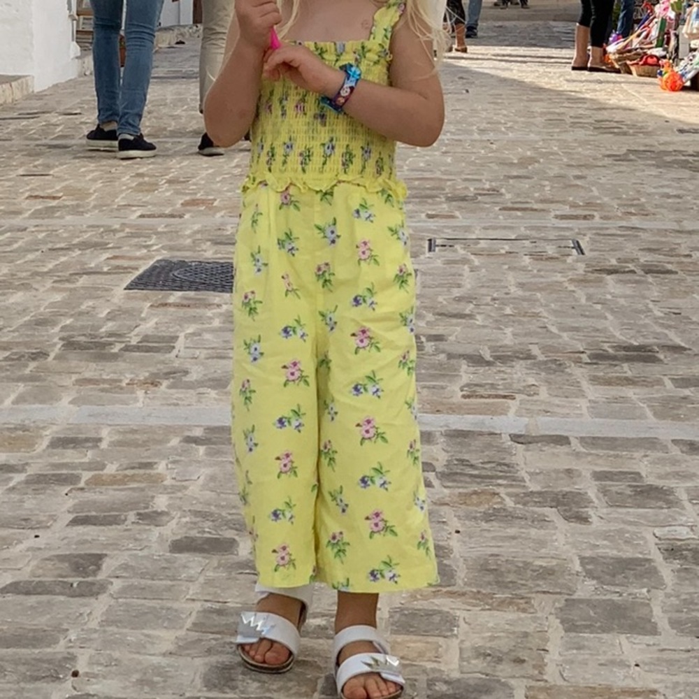 Janie and Jack girl jumpsuit